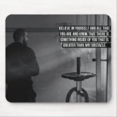 Workout-Motivation Mousepad (Vorne)