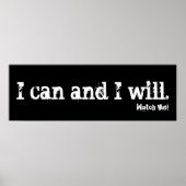 Workout Motivation Poster (Vorne)