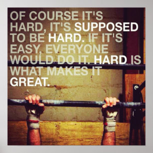 Workout-Motivation Poster