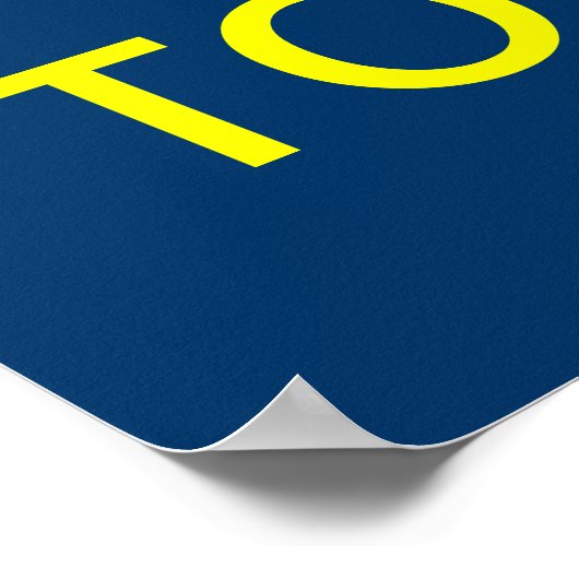 Workout-Motivation Poster (Ecke)