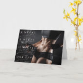 Workout-Motivation - Wandel Karte (Gelbe Blume)