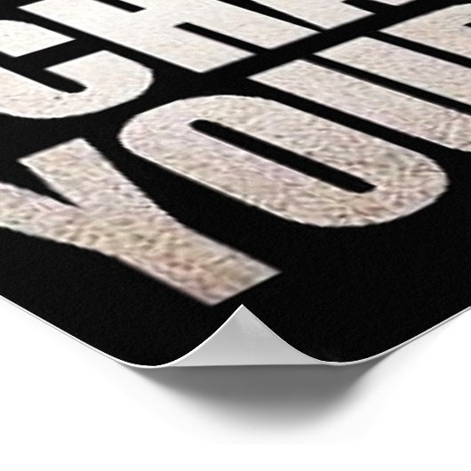 Workout Motivierend Poster (Ecke)