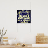 Workout Motivierend Poster (Küche)