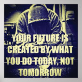 Workout Motivierend Poster (Vorne)