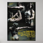 Workout Motivierend Poster (Vorne)