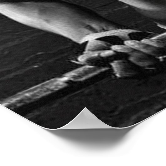 Workout Motivierend Poster (Ecke)