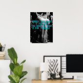 Workout Motivierend Poster (Heimbüro)