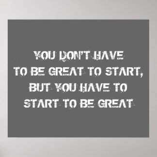 Workout Motivierend Poster