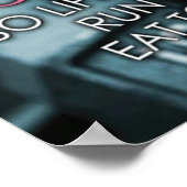 Workout Motivierend Poster (Ecke)