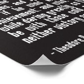 Workout Motivierend Poster (Ecke)