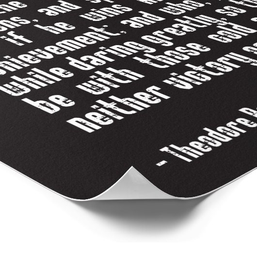 Workout Motivierend Poster (Ecke)