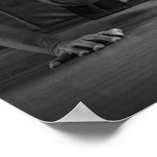 Workout Motivierend Poster (Ecke)