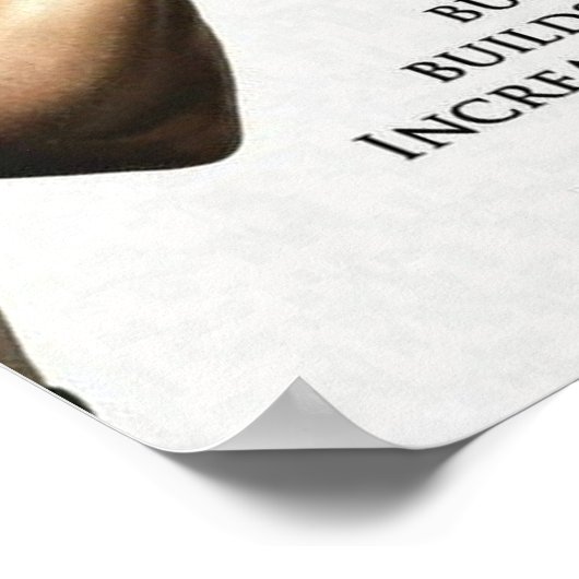 Workout Motivierend Poster (Ecke)