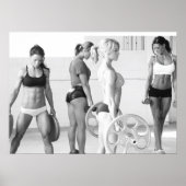 Workout Motivierend Poster (Vorne)