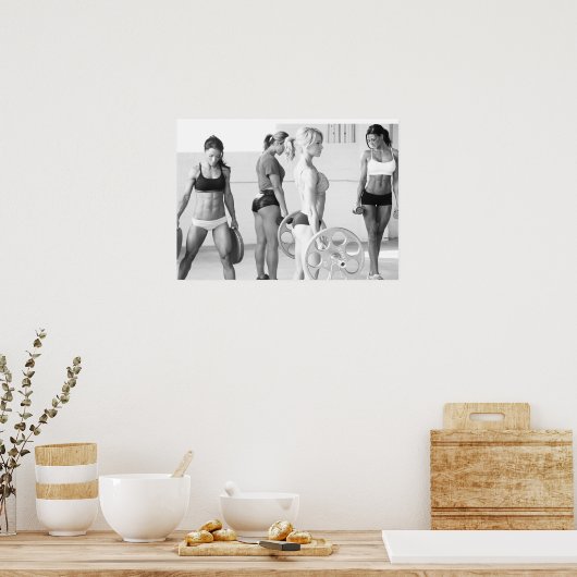 Workout Motivierend Poster (Küche)