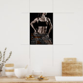 Workout Motivierend Poster (Küche)