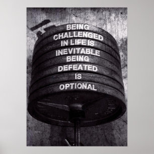 Workout Motivierend Poster