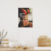 Workout Motivierend Poster (Küche)