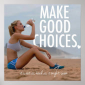 Workout Motivierend Poster (Vorne)