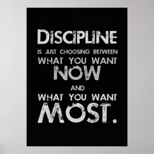 Workout Motivierend Poster (Vorne)
