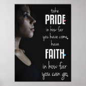 Workout Motivierend Poster (Vorne)