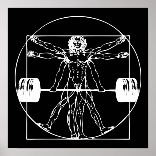 Workout Motivierend Poster (Vorne)