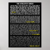 Workout Motivierend Poster (Vorne)