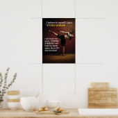 Workout Motivierend Poster (Küche)