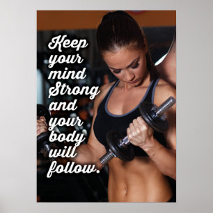 Workout Motivierend Poster