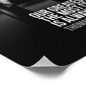 Workout Motivierend Poster (Ecke)