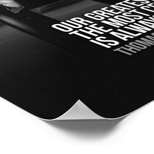 Workout Motivierend Poster (Ecke)