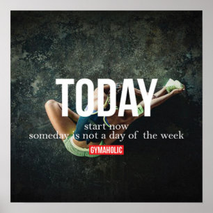 Workout Motivierend Poster