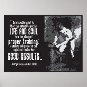 Workout Motivierend Poster