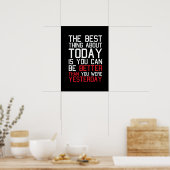 Workout Motivierend Poster (Küche)