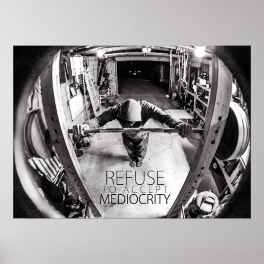 Workout Motivierend Poster (Vorne)