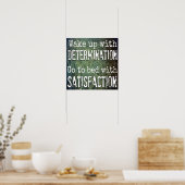 Workout Motivierend Poster (Küche)