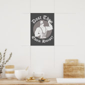 Workout Motivierend Poster (Küche)