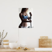 Workout Motivierend Poster (Küche)