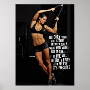 Workout Motivierend Poster