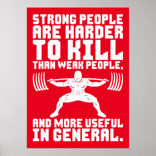 Workout Motivierend Poster