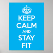 Workout Motivierend Poster (Vorne)