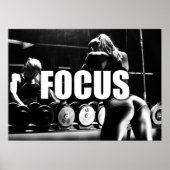 Workout Motivierend Poster (Vorne)