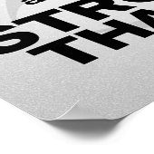 Workout Motivierend Poster (Ecke)