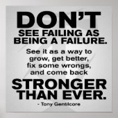 Workout Motivierend Poster (Vorne)