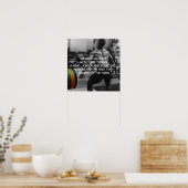 Workout Motivierend Poster (Küche)