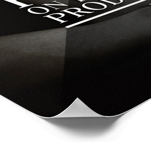 Workout Motivierend Poster (Ecke)