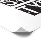 Workout Motivierend Poster (Ecke)