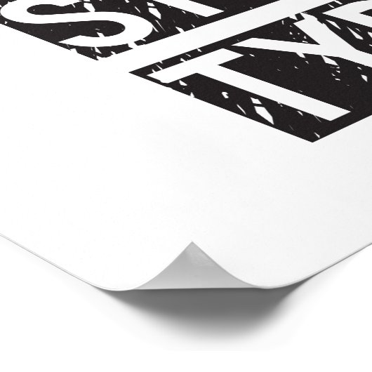 Workout Motivierend Poster (Ecke)