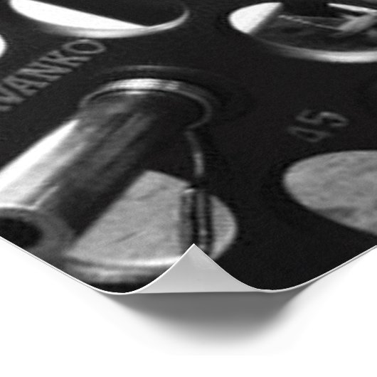 Workout Motivierend Poster (Ecke)