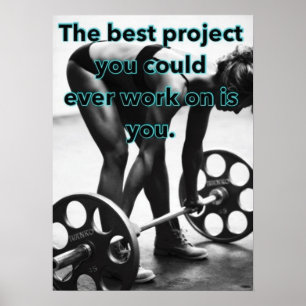 Workout Motivierend Poster